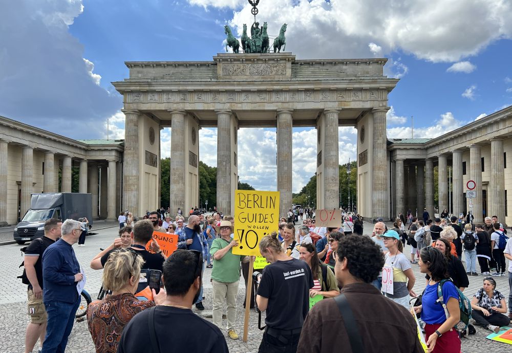 Bild von der Kundgebung